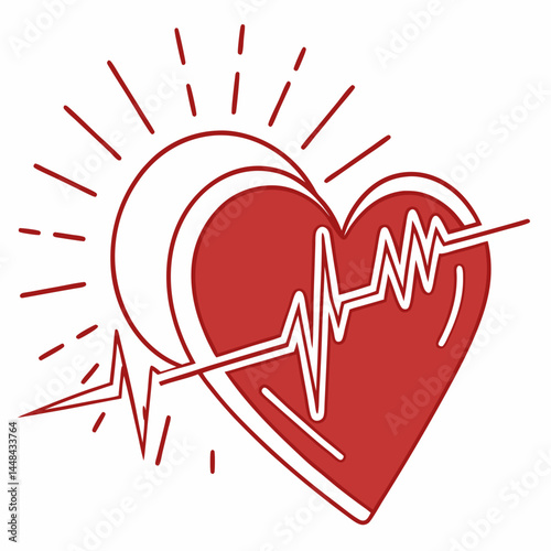 heart and heartbeat