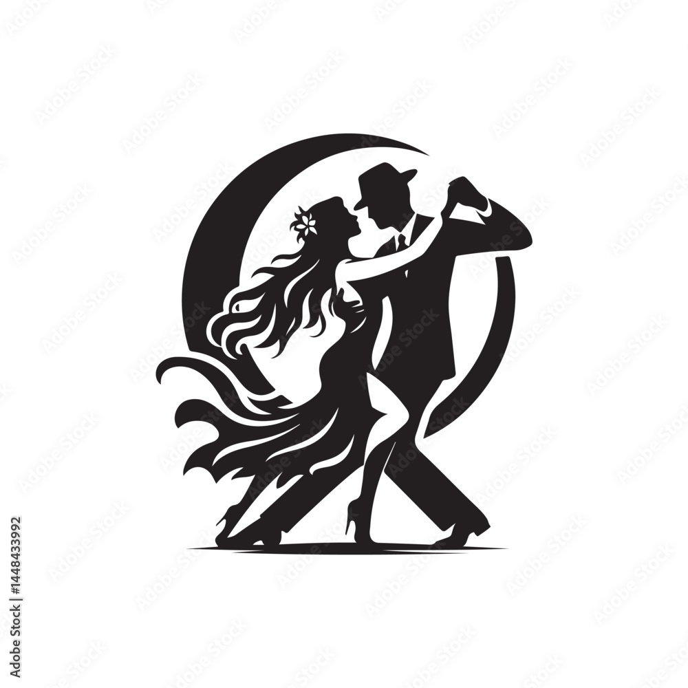 Fototapeta premium Tango Vector (8).eps