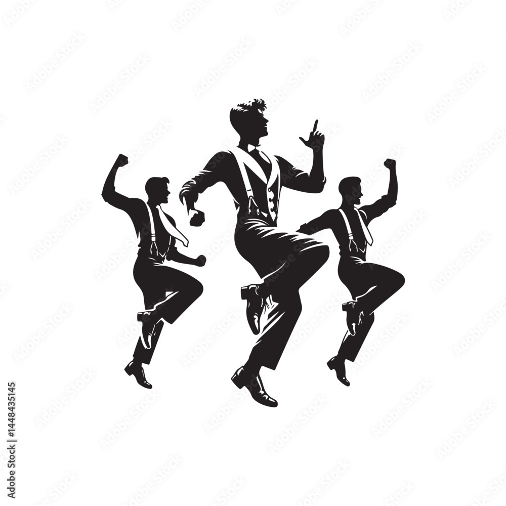 Tap Dance Dancers Vector (7).eps Tap Dance Dancers Vector (7).eps