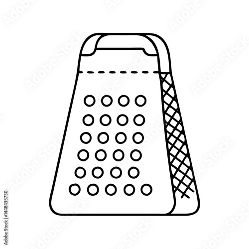 cheese grater icon, cheese grater vector illustration-simple illustration of cheese grater, perfect for cheese grater logos and icons