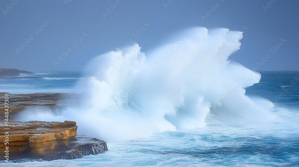 Fototapeta premium Dramatic Ocean Waves
