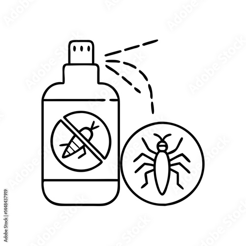 mosquito repellent icon, mosquito repellent vector illustration-simple illustration of mosquito repellent, perfect for mosquito repellent logos and icons