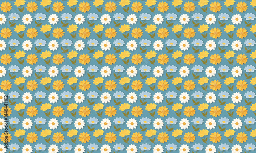 Vintage Inspired Seamless Background Pattern