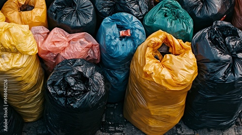 Professional Collection of Garbage Bags Rolls for Household and Commercial Use