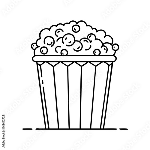 popcorn machine icon, popcorn machine vector illustration-simple illustration of popcorn machine, perfect for popcorn machine logos and icons