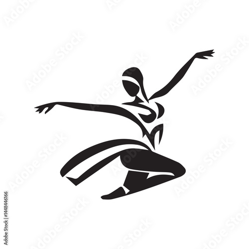 silhouette of a man jumping