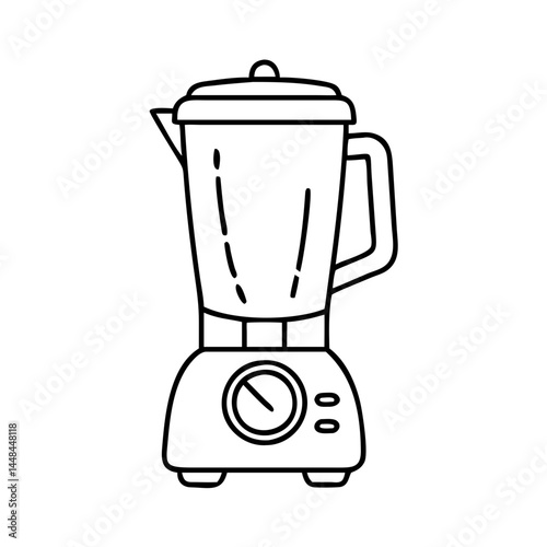 smoothie blender icon, smoothie blender vector illustration-simple illustration of smoothie blender, perfect for smoothie blender logos and icons