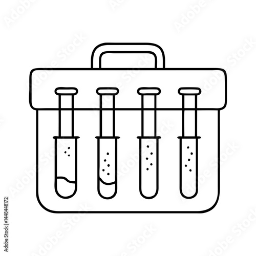 soil testing kit icon, soil testing kit vector illustration-simple illustration of soil testing kit, perfect for soil testing kit logos and icons