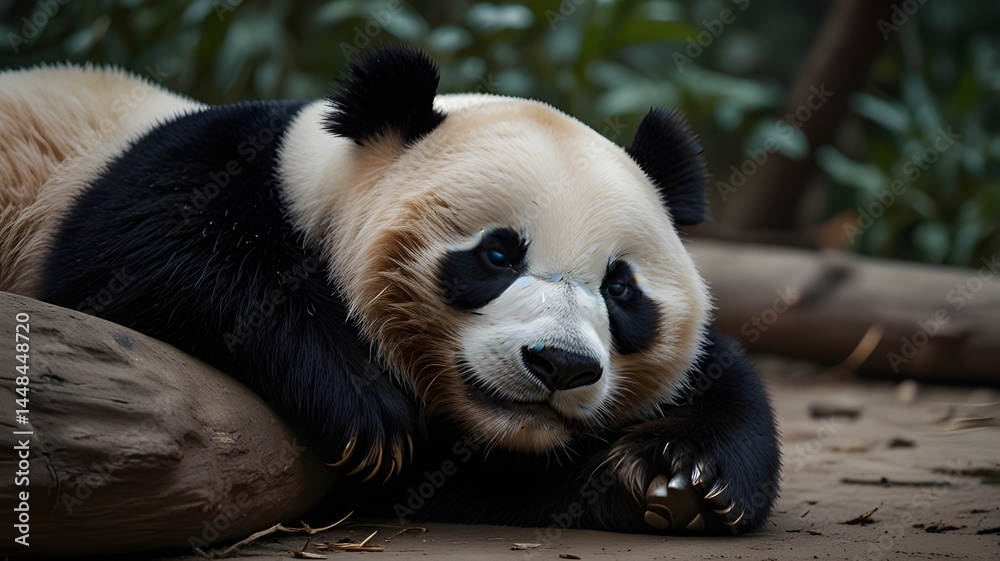 Fototapeta premium Resting Panda
