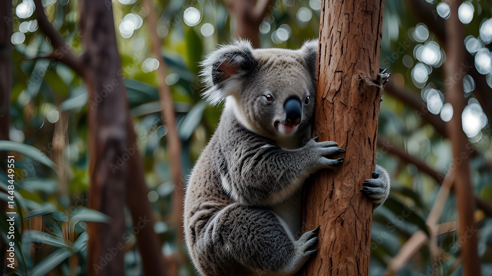 Fototapeta premium Koala on Tree