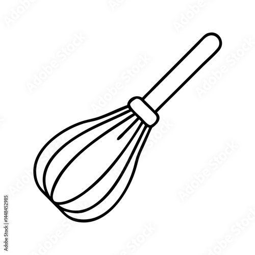 whisk icon, whisk vector illustration-simple illustration of whisk, perfect for whisk logos and icons
