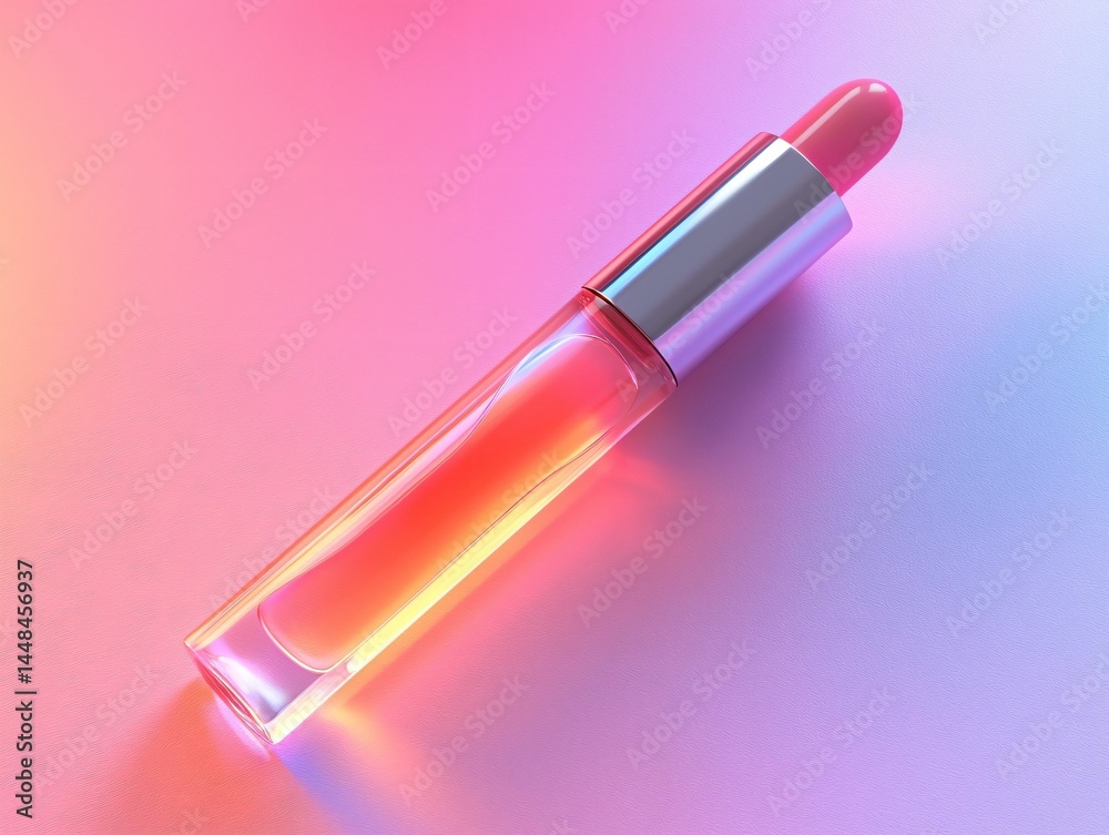 Pink Lip Gloss Bottle Pink Lip Gloss Bottle