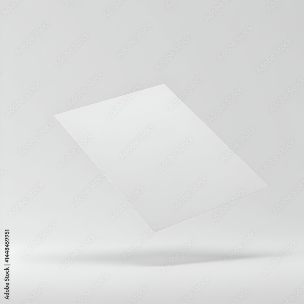 Blank White Paper Mockup Perfect for Branding and Design Presentations Elevate your projects with this clean and professional template Ideal for showcasing brochures flyers and other print materials