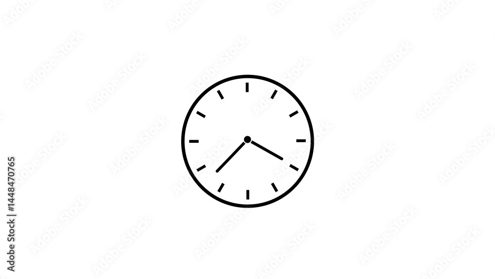 Abstract new analog clock icon Alarm clock icon Abstract new analog clock icon Alarm clock icon