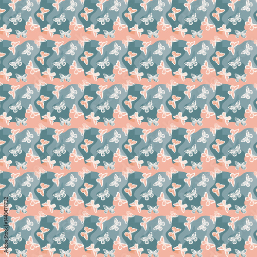 Marine Nautical Seamless Repeat Design