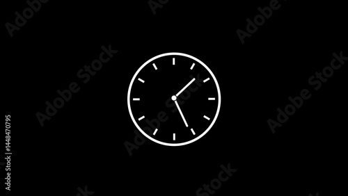 Wallpaper Mural Abstract new analog clock icon Alarm clock icon Torontodigital.ca