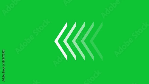 Left arrow direction icon