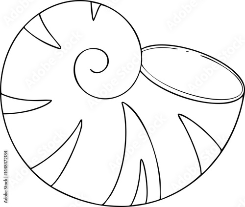 shellfish outline