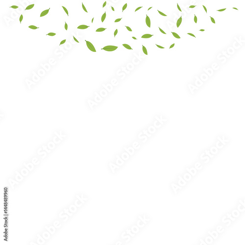 Flying Leaves Vector