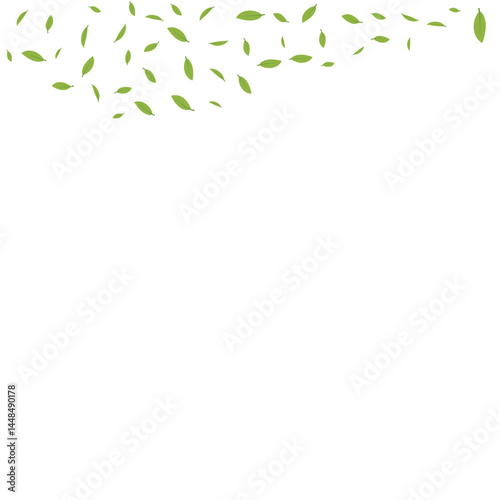 Flying Leaves Vector