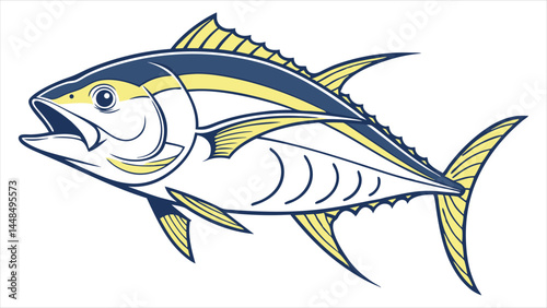 Illustration of Tuna Fish