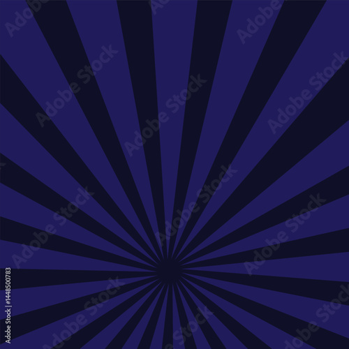 Abstract background with sunburst dark blue rays and space for text applicable e commerce signs retail shopping, advertisement business agency, ads campaign marketing, landing page