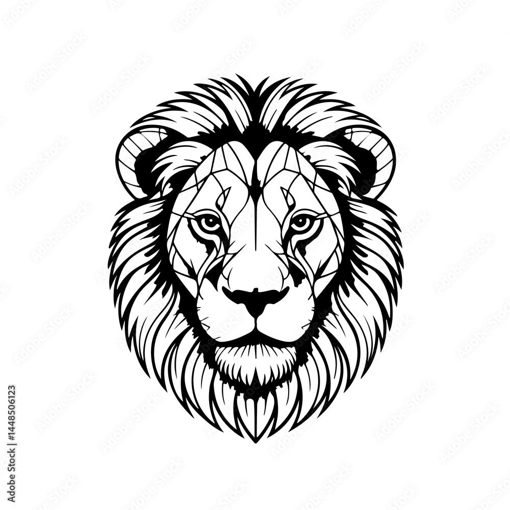 lion head vector illustration lion head vector illustration