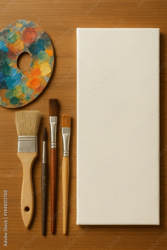 Artist's Tool Set for Creative Composition and Inspiration