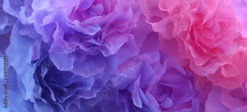 Dusty purple rose blue pink abstract background. Gradient. Elegant lilac background with space for design. Valentine, mother's day. Baby birthday, newborn