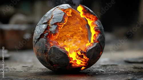 Wallpaper Mural Fantasy Lava Core Concept Art lava energy egg concept, Lava energy egg concept fantasy, Lava energy egg concept design Torontodigital.ca