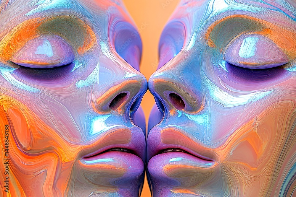 Ptsd symptoms. Counseling session. Metaphorical jealousy perceptions of a mental ailment. Mental disorder - jealousy: abstract image of human state. Mindfulness practice. Coping with stress.