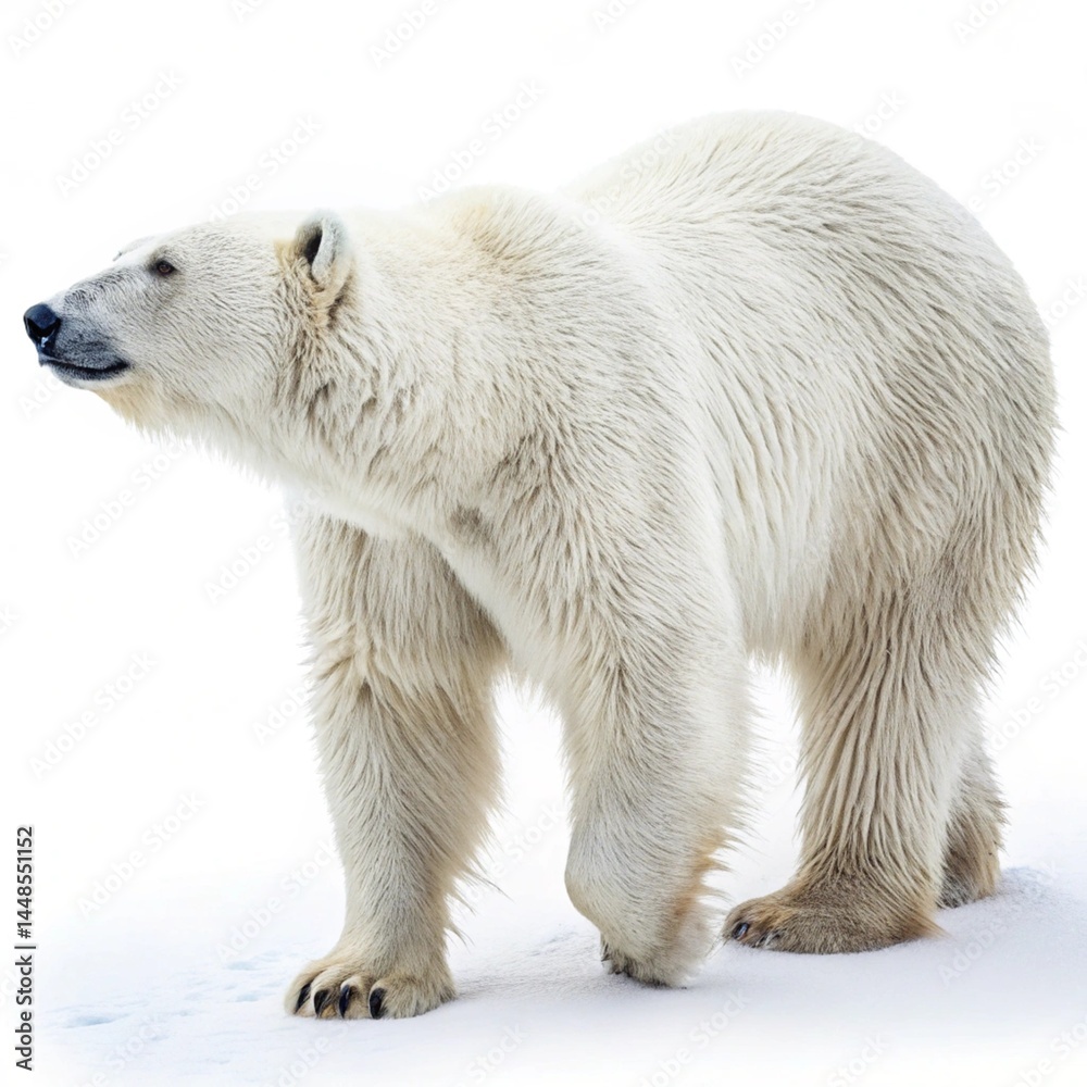 Fototapeta premium white polar bear