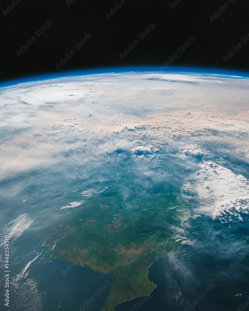 Earth Observed from Space: Vast Expanse of the Amazon Rainforest Earth Observed from Space: Vast Expanse of the Amazon Rainforest