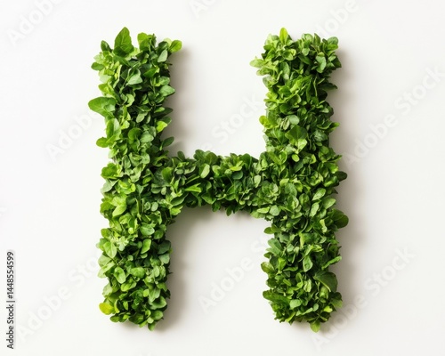 Eco-Innovation Visualized Vibrant Green H2 Symbol as Sustainable Technology Metaphor for Clean Energy Transformation and Renewable Resource Marketing