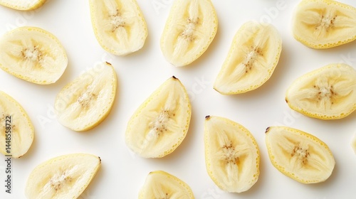 sliced onion on white background