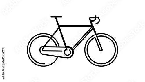 bicycle icon vector illustration