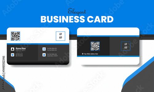 Premium Corporate Business Card Template | Sophisticated and Modern Design for Business Professionals, Creative Agencies, and Executive Branding.