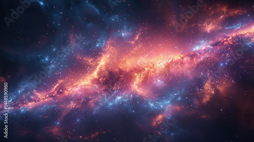 Purple Rift in the Galactic Sea