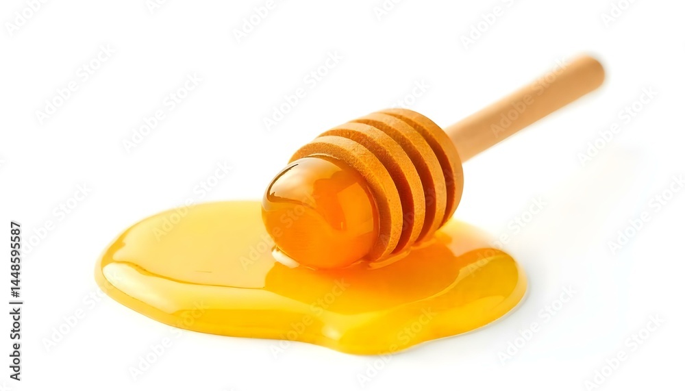 Honey isolated on white background Honey isolated on white background