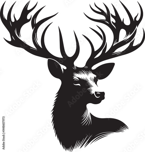 deer head silhouette
