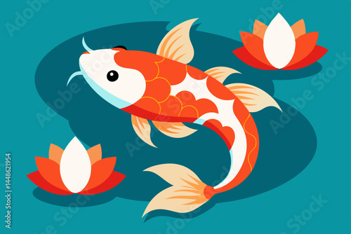 fish in the water