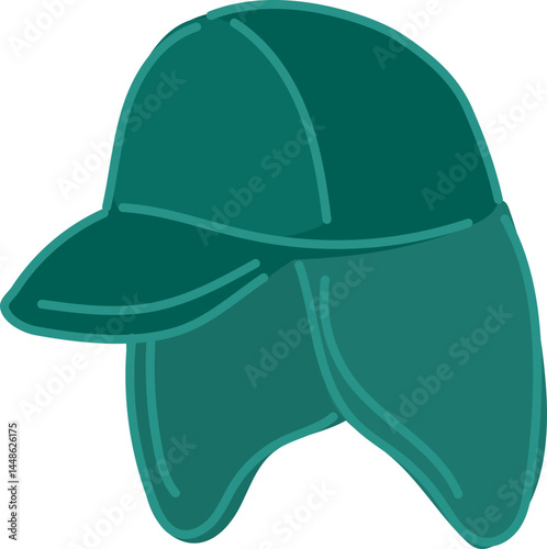 Hand-Drawn Hat and Cap Vector Set for Fashion and Seasonal Designs