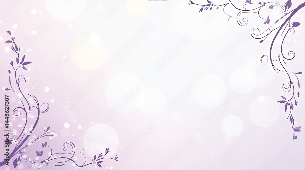 Abstract Flower Background, 3D image Abstract Flower Background, 3D image