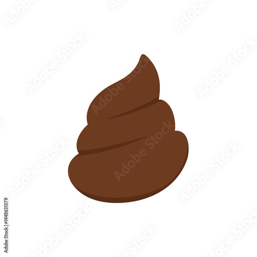 Bristol stool vector cartoon illustration