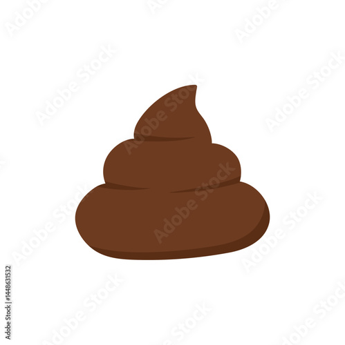 Bristol stool vector cartoon illustration