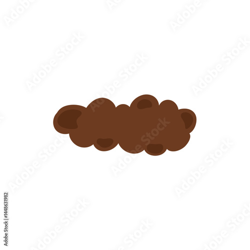 Bristol stool vector cartoon illustration