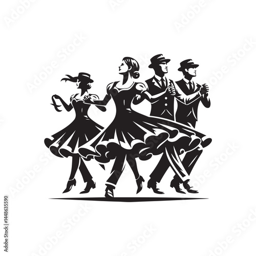 Polka Dancers Vector (1).eps