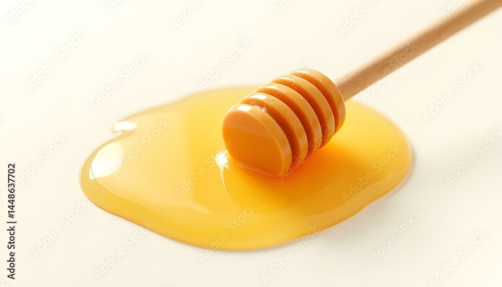 Honey isolated on white background Honey isolated on white background