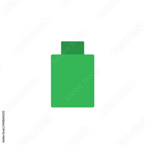 Building block toy for kid toy brick. Vector illustration.