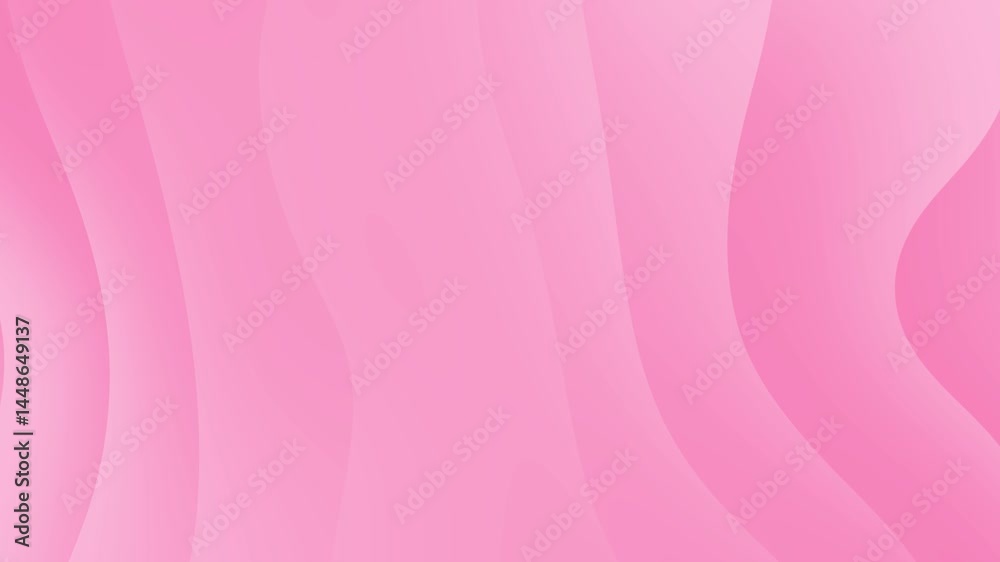 Pink gradient wave abstact motion corporate 4k background looping